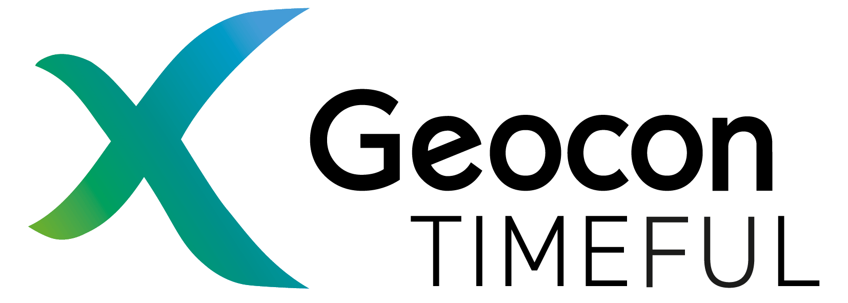 Das Logo von Geocontimeful zeigt ein modernes Design in Blau und Grün mit klarer Schrift.
